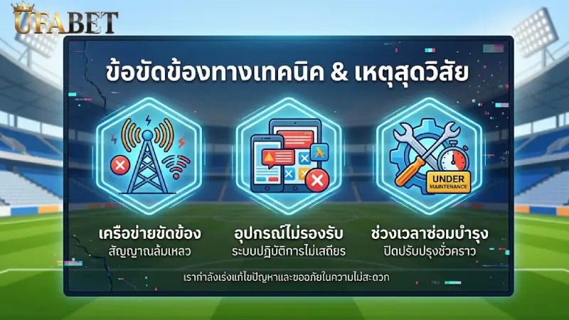 ปัญหาทางเทคนิคและเหตุสุดวิสัย